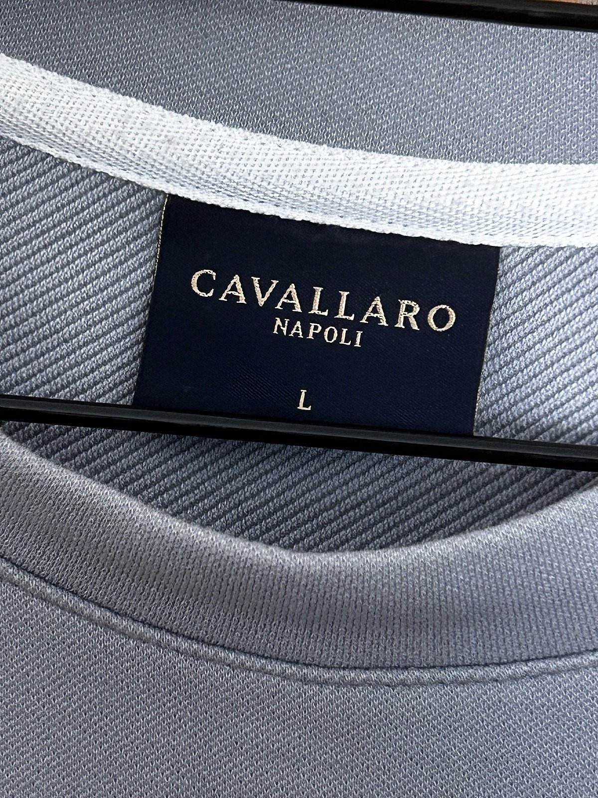 Felpa Cavallaro Napoli con logo grigio - photo 8