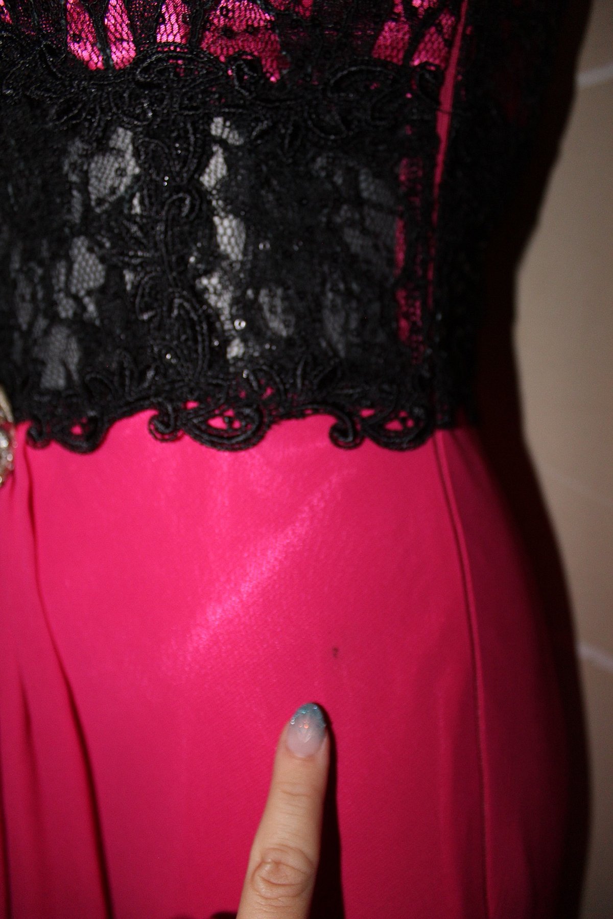 Hot Pink Evening Dress EU38 - photo 4