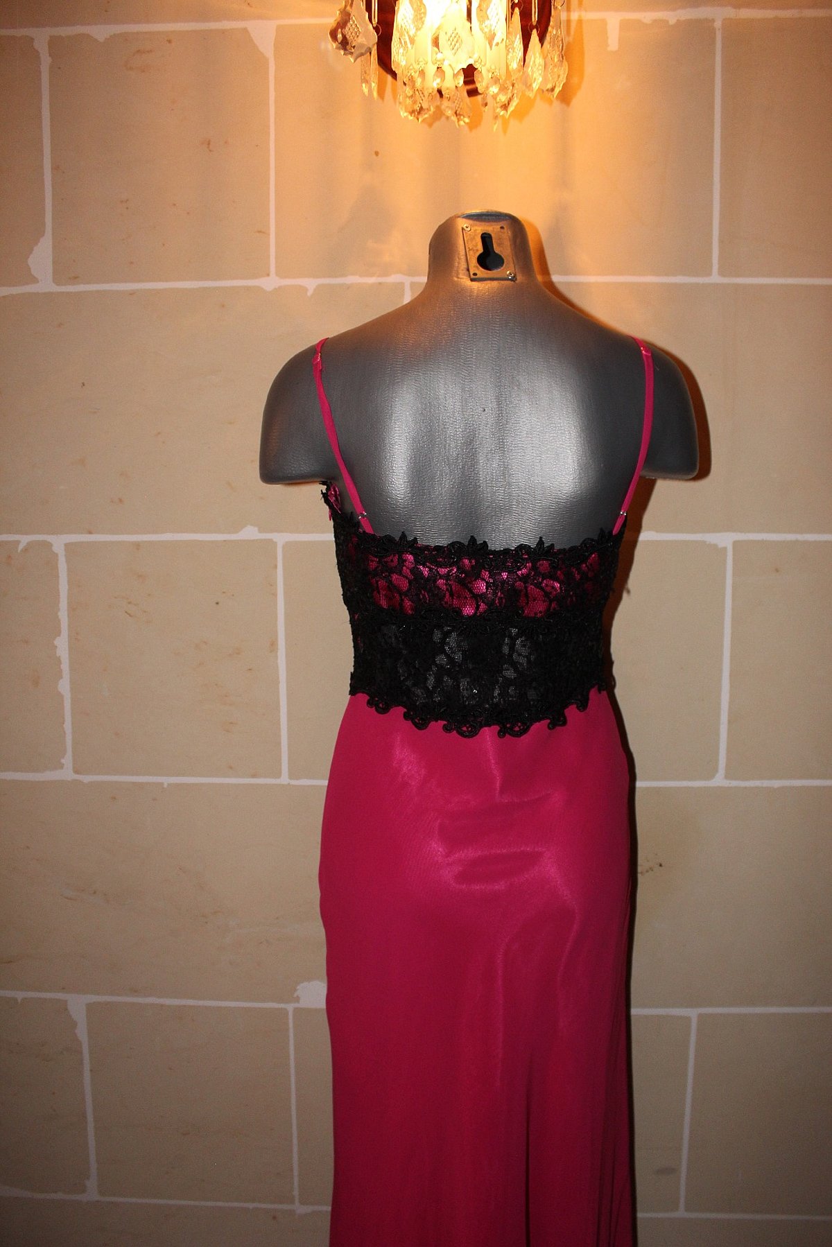 Hot Pink Evening Dress EU38 - photo 5
