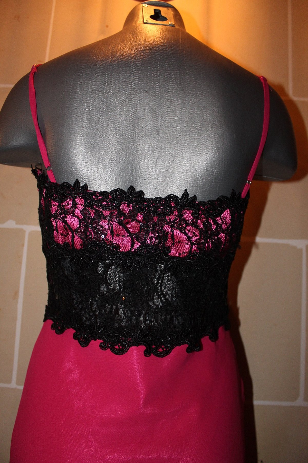 Hot Pink Evening Dress EU38 - photo 6