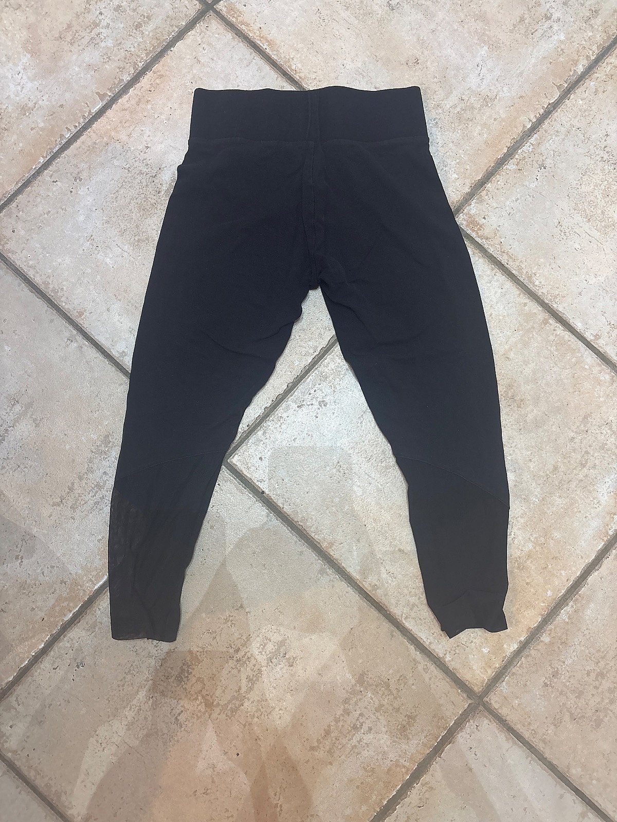 Leggings neri a vita alta con motivo ananas - photo 2
