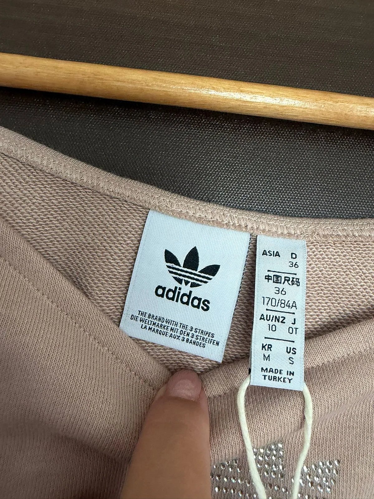 Adidas Cropped Slouchy Sweatshirt - photo 4