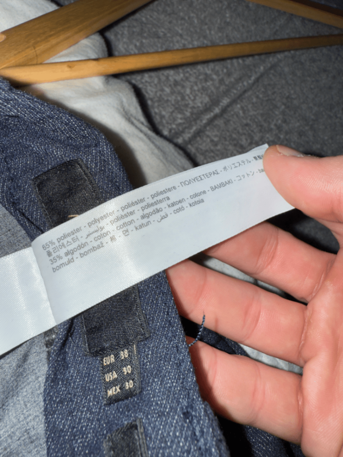 Pantaloni casual blu navy Massimo Dutti - photo 2