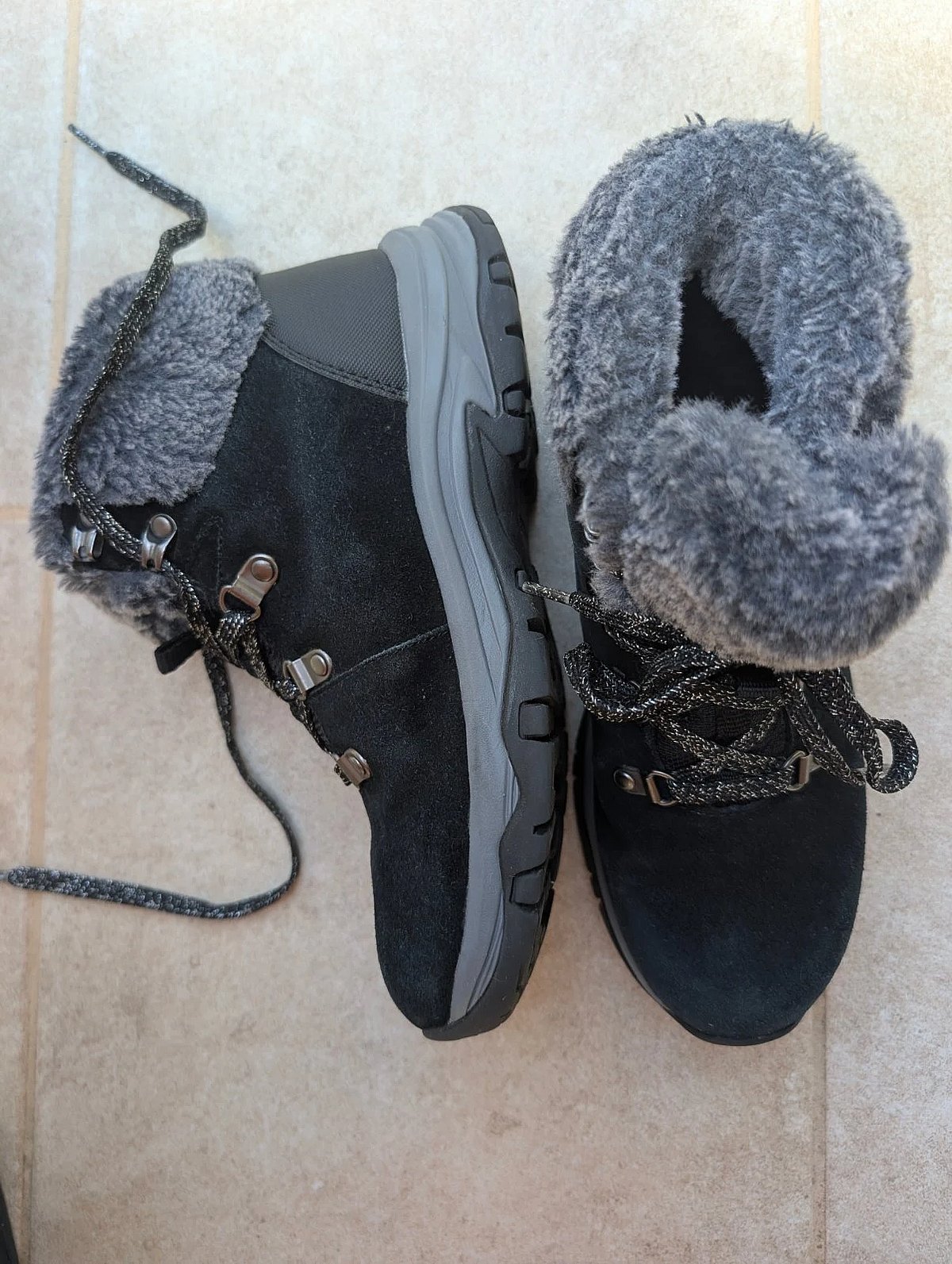 Stivali Skechers tal-pil artifiċjali li ma jgħaddix ilma minnhom EU37 - photo 3