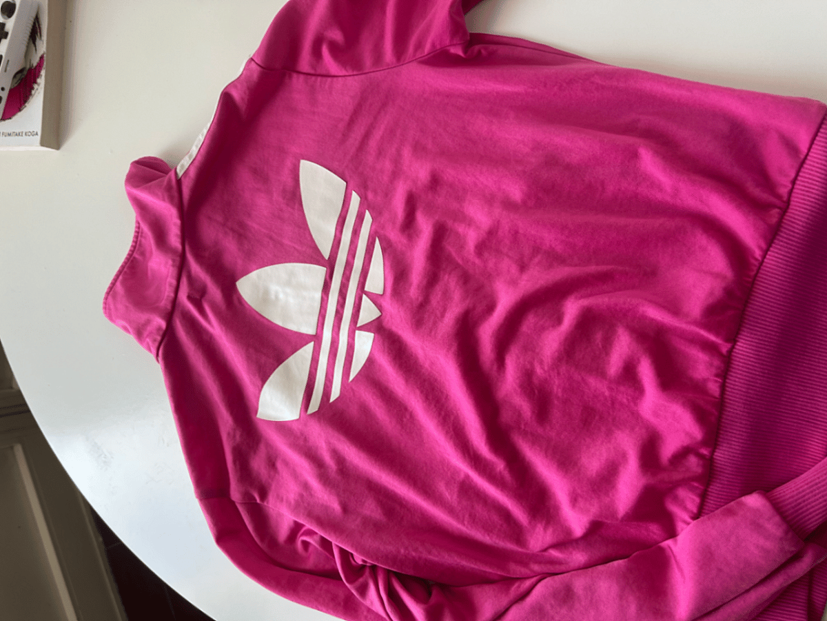 Ġakketta tat-Track Roża tal-Adidas Originals Firebird - photo 3