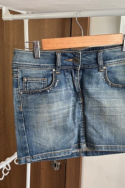 Dbielet mini b'sequins tad-denim by Tally Weijl — pre-loved on Thrifted.mt