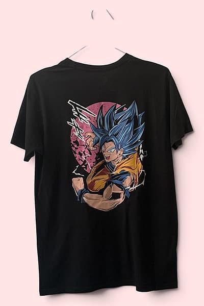 T-Shirt Iswed b'Disinn Grafiku ta' Dragon Ball by TshirtJunkies.co — pre-loved on Thrifted.mt