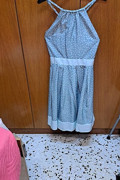 Ilbies tas-sajf blu b'tikek Promod — pre-loved on Thrifted.mt