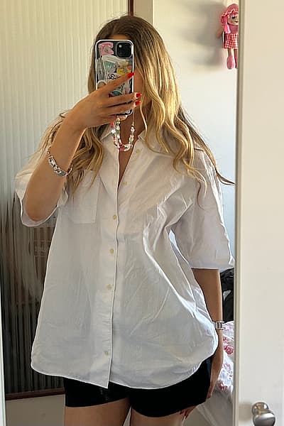 Camicia estiva con bottoni / Taglie: S-M-L by PASCHA — pre-loved on Thrifted.mt