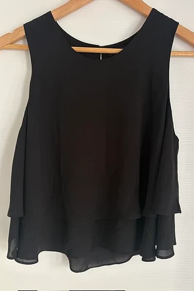 Zara Basic Layered Sleeveless Top
