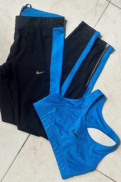 Conjunto de sujetador y leggings Nike by Nike — pre-loved on Thrifted.mt