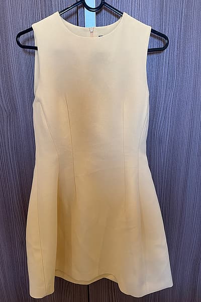 Yellow Sleeveless Shift Dress by Zara — pre-loved on Thrifted.mt