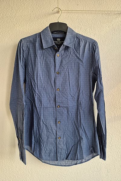 Alcott Couture Patterned Long Sleeve Shirt