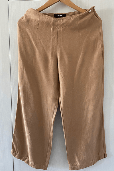 Mexx Tan Wide Leg Trousers by Mexx — pre-loved on Thrifted.mt