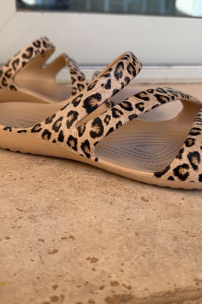 Crocs Kadee II Leopard by Crocs — pre-loved on Thrifted.mt