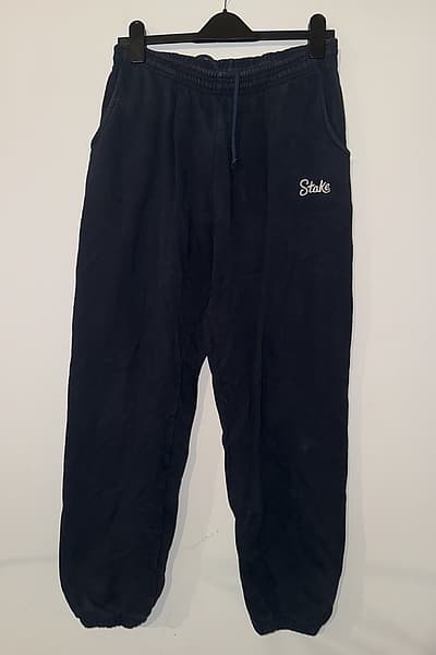 Pantalones de chándal de algodón con ribetes — pre-loved on Thrifted.mt