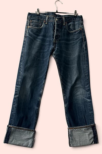 Levi's 501 Original Blue Jeans by Levi's — pre-loved on Thrifted.mt