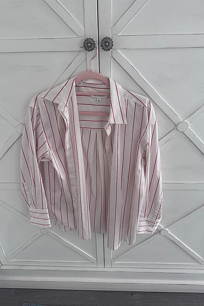 Camisa de algodón a rayas de Autograph by Autograph — pre-loved on Thrifted.mt