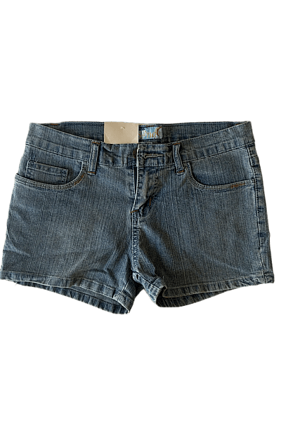 Vintage Denim Studded Shorts
