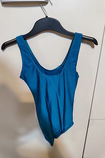 Body da jazz color verde acqua  — pre-loved on Thrifted.mt