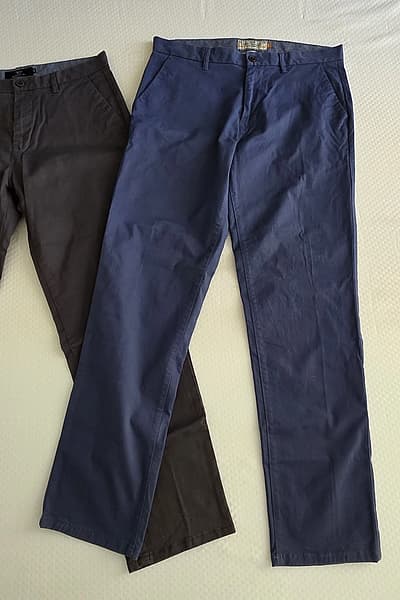 Two Next Straight Fit Trousers/Chinos by Next — pre-loved on Thrifted.mt