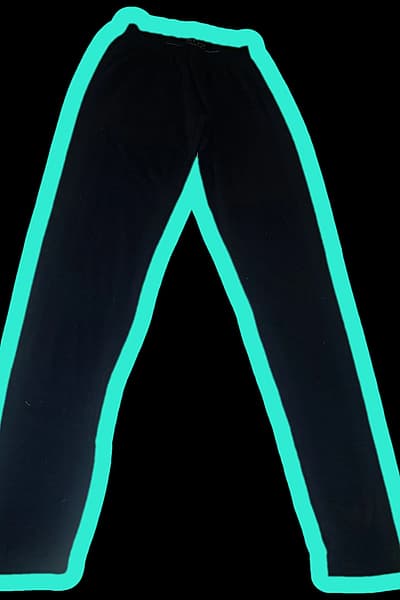 100% Qoton - Essenzjali Miso - Leggings Blu Navy by Miso — pre-loved on Thrifted.mt