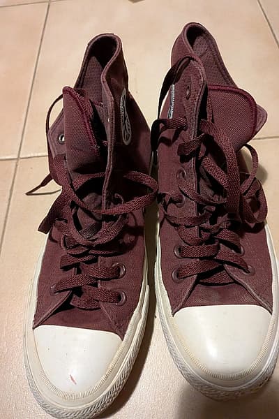 Sneakers alte Converse color bordeaux by Converse — pre-loved on Thrifted.mt