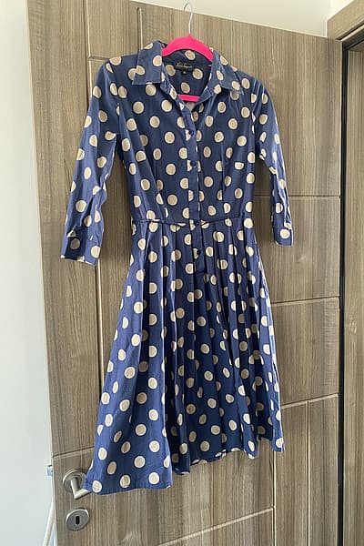 Luisa Spagnoli Polka Dot Qoton Dress by Luisa Spagnoli — pre-loved on Thrifted.mt