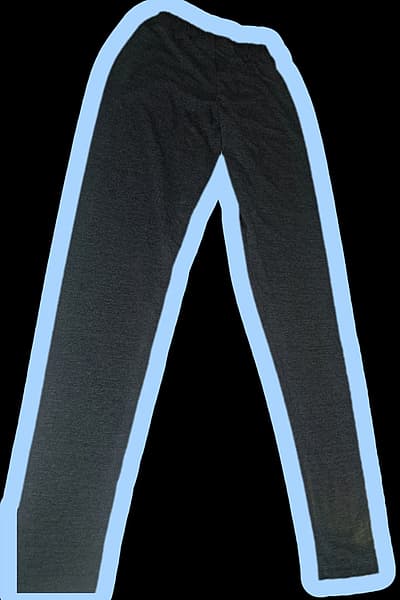 100% qoton - Leggings Miso Essentials Griż tal-Faħam Heather - UK 6 / XS by Miso — pre-loved on Thrifted.mt