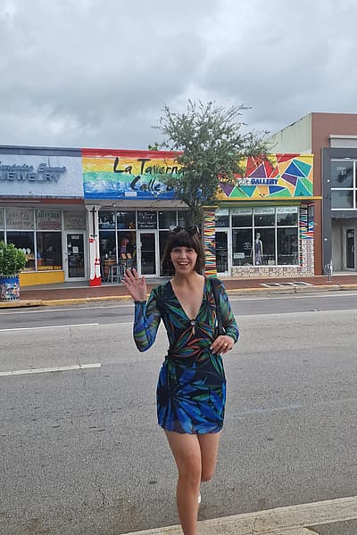 Minivestido de malla estampada de Desigual by Desigual — pre-loved on Thrifted.mt