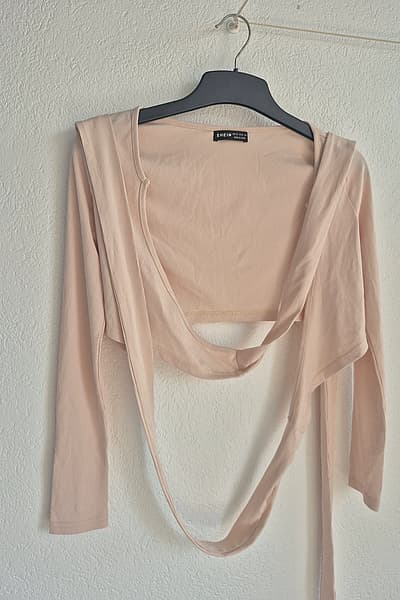 Ribbed Knit Tie Front Cardigan