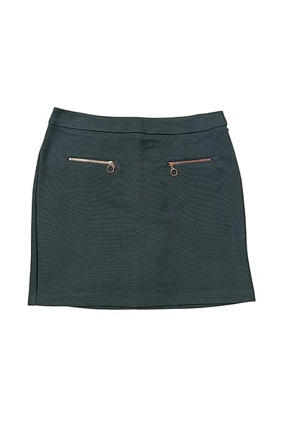 Gonna con cerniera Kiabi verde scuro by Kiabi — pre-loved on Thrifted.mt