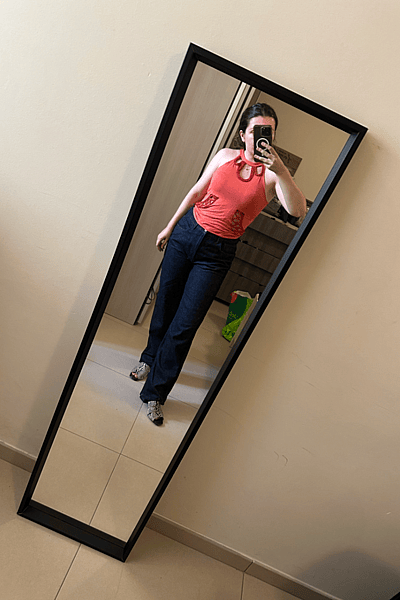 Dark Wash Denim Jeans by ZARA — pre-loved on Thrifted.mt