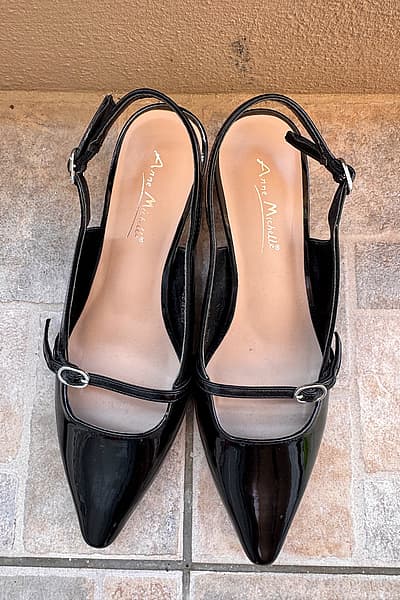 Tacchi in vernice Anne Michelle Black by Anne Michelle — pre-loved on Thrifted.mt