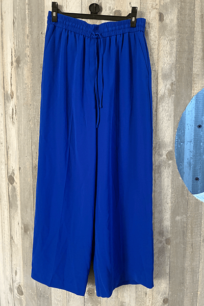 Calças azuis de pernas largas by M&S Collection — pre-loved on Thrifted.mt